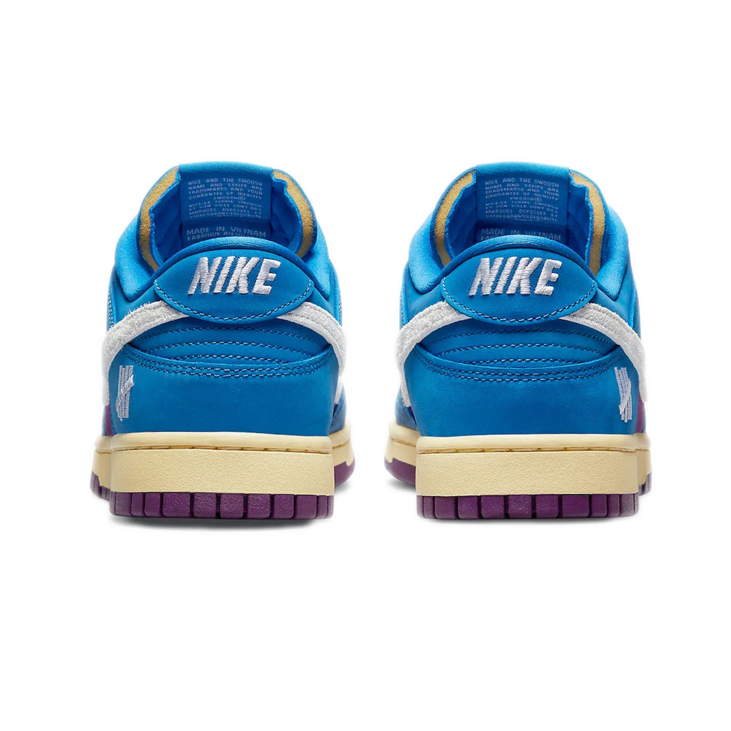 Nike Dunk Low Undefeated 5 On It Dunk vs. AF1