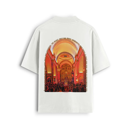 Delicate Balance "Everywhere God" Heavyweight Overzised tee