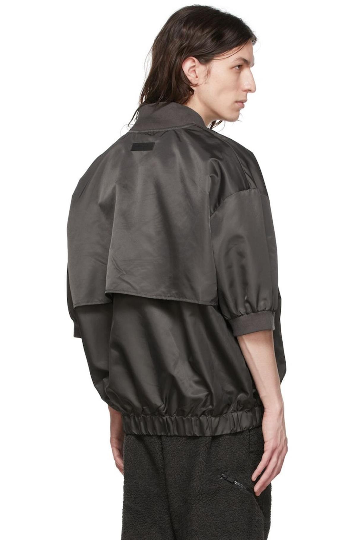 Fear of God Essentials Half Zip Pullover 'Iron'