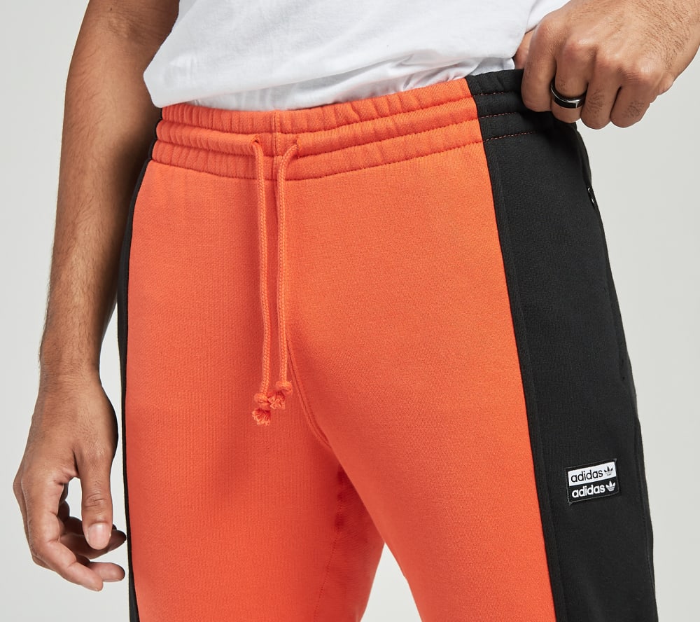 Pantalon buzo Adidas Drawstring  Power Orange