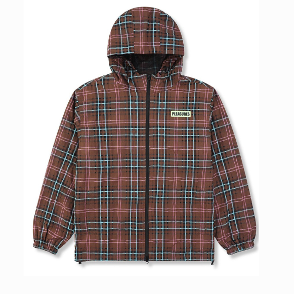 Pleasures x Boiler Room Practice Hooded Jacket | Brown