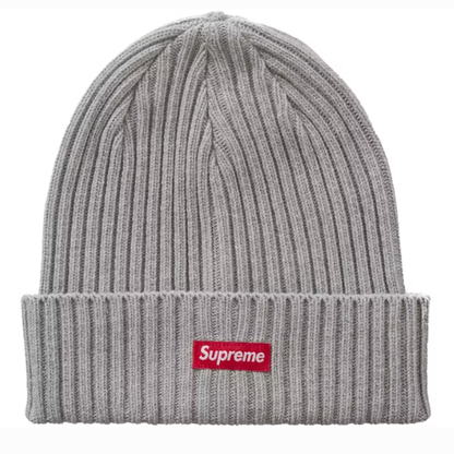 Supreme Overdyed Beanie (SS26) Heather Grey