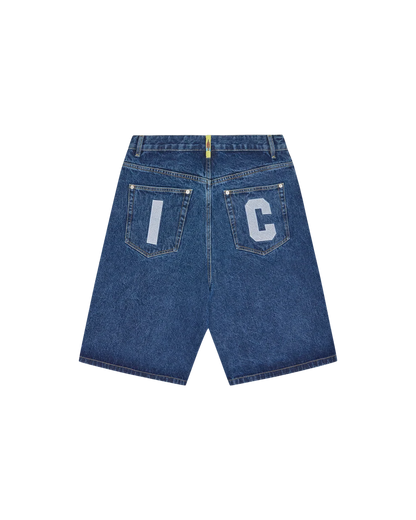 ICECREAM running dog triple scoop denim shorts