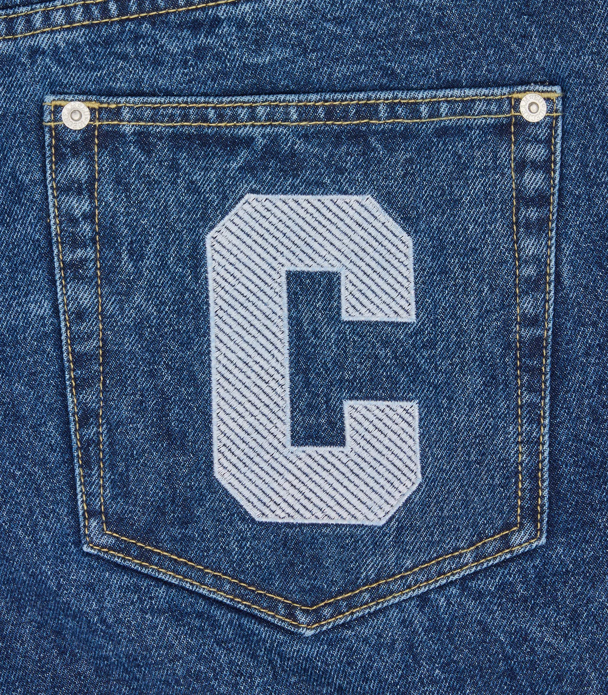 ICECREAM running dog triple scoop denim shorts