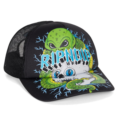 Ripndip Skull and Bones Trucker Hat (Black)