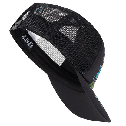 Ripndip Skull and Bones Trucker Hat (Black)