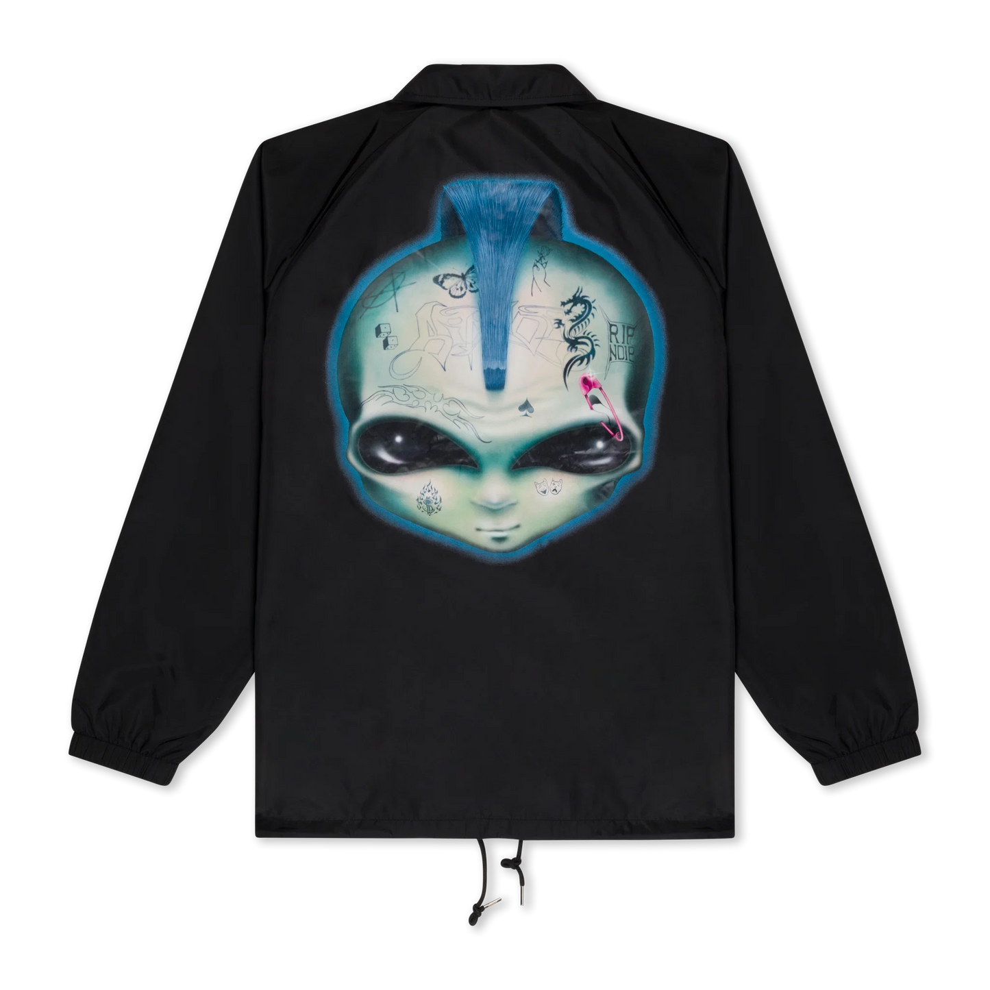 Ripndip Squabble Up Coach Jacket (Black)