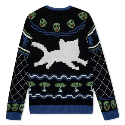 Ripndip Out Of This World Knit Sweater (Black)