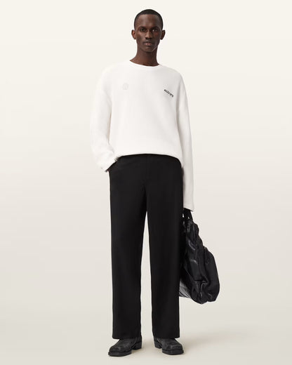 All Saints Emblem Oversized Long Sleeve T-Shirt