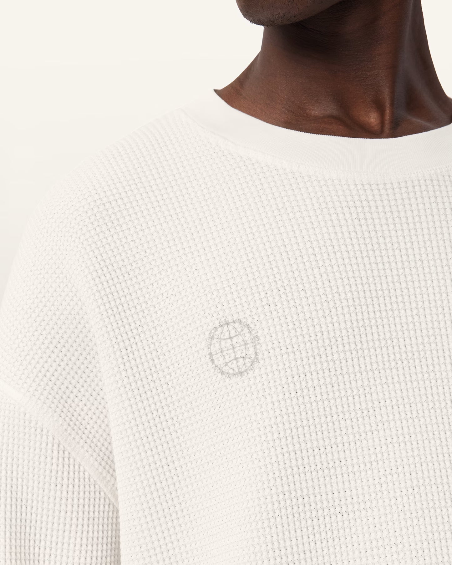 All Saints Emblem Oversized Long Sleeve T-Shirt