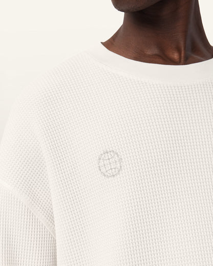 All Saints Emblem Oversized Long Sleeve T-Shirt
