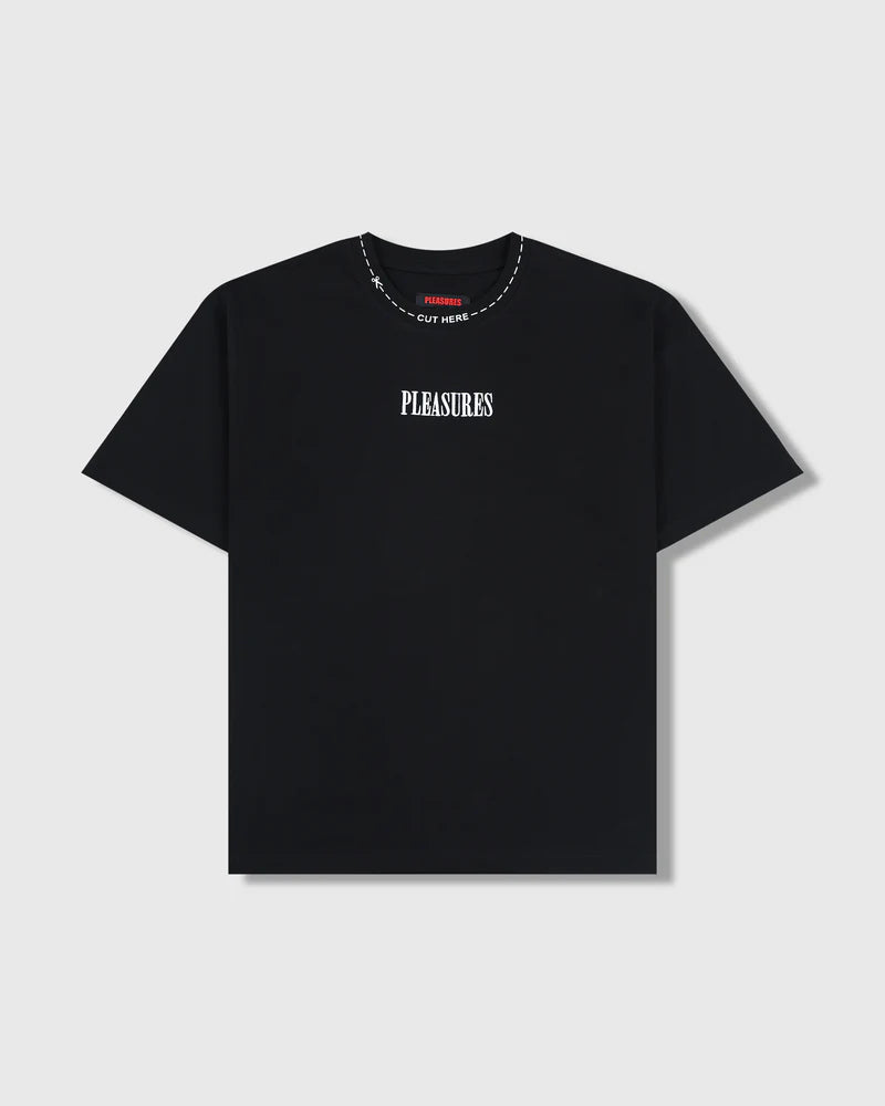 PLEASURES Cut Here heavyweight t-shirt