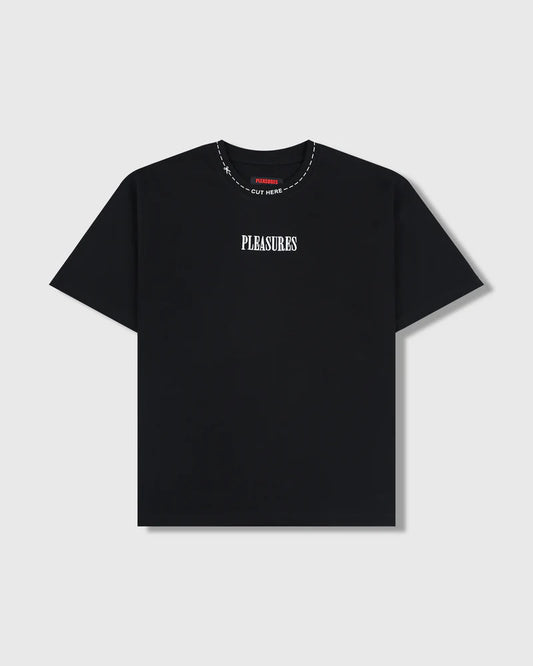 PLEASURES Cut Here heavyweight t-shirt