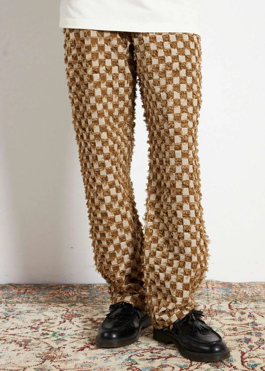 Pleasures Curfew Checker Work Pants
