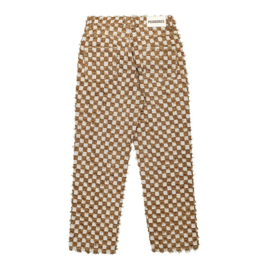 Pleasures Curfew Checker Work Pants