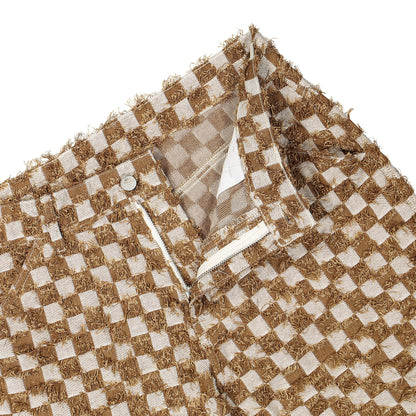 Pleasures Curfew Checker Work Pants