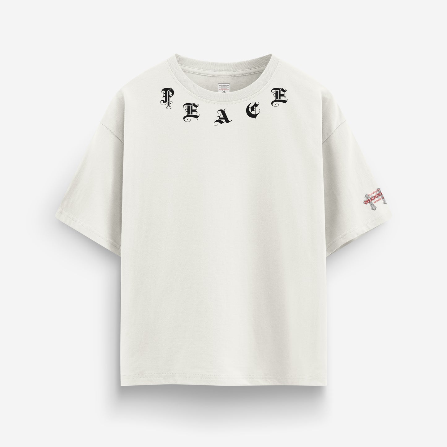 Delicate Balance Peace Graphic Heavyweight Oversize T-shirt