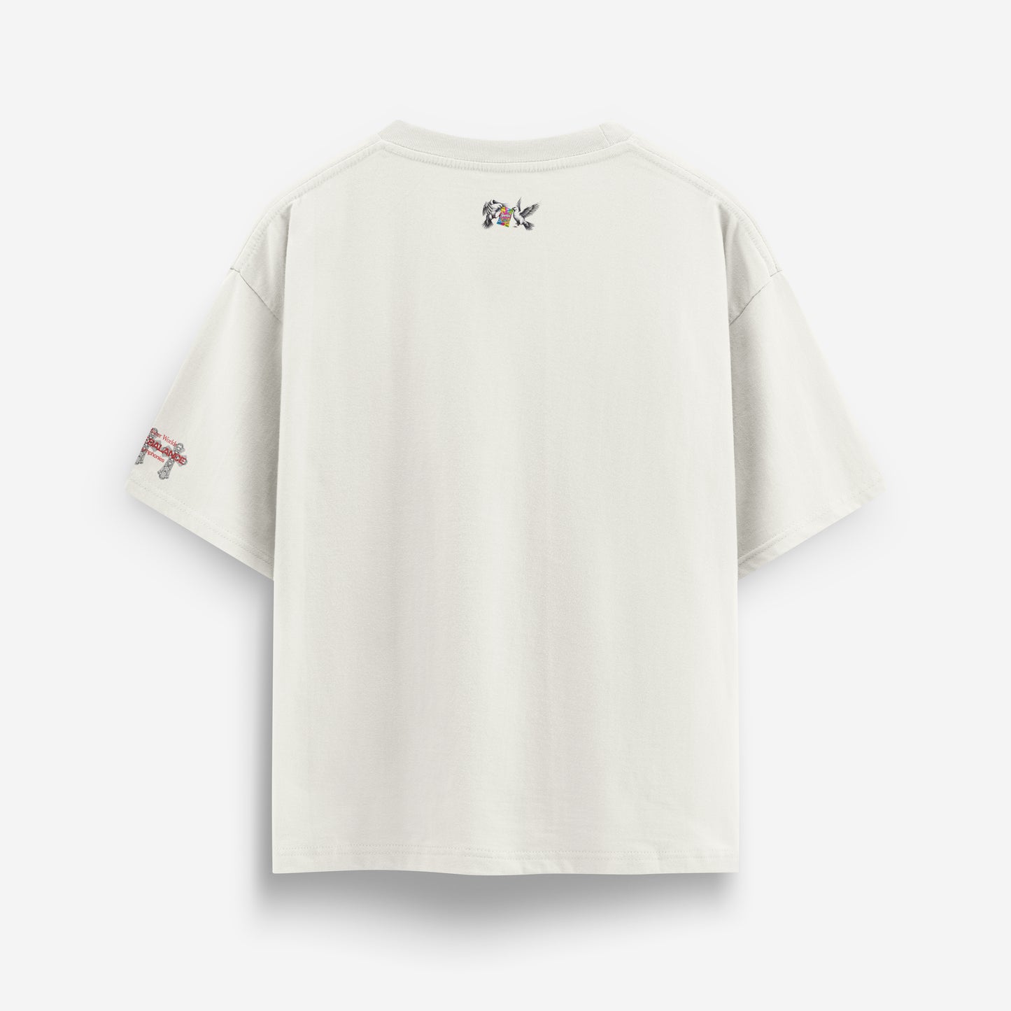 Delicate Balance Peace Graphic Heavyweight Oversize T-shirt
