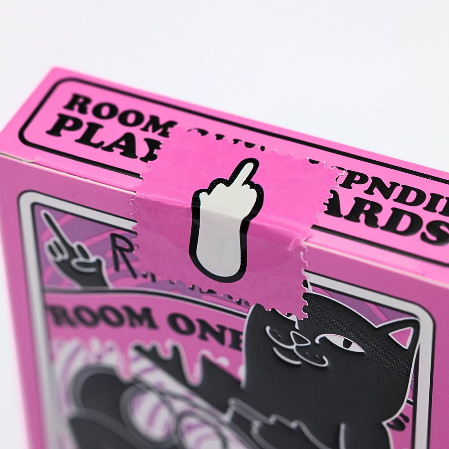 Ripndip Room One X RIPNDIP Playing Cards (Pink Jermal)