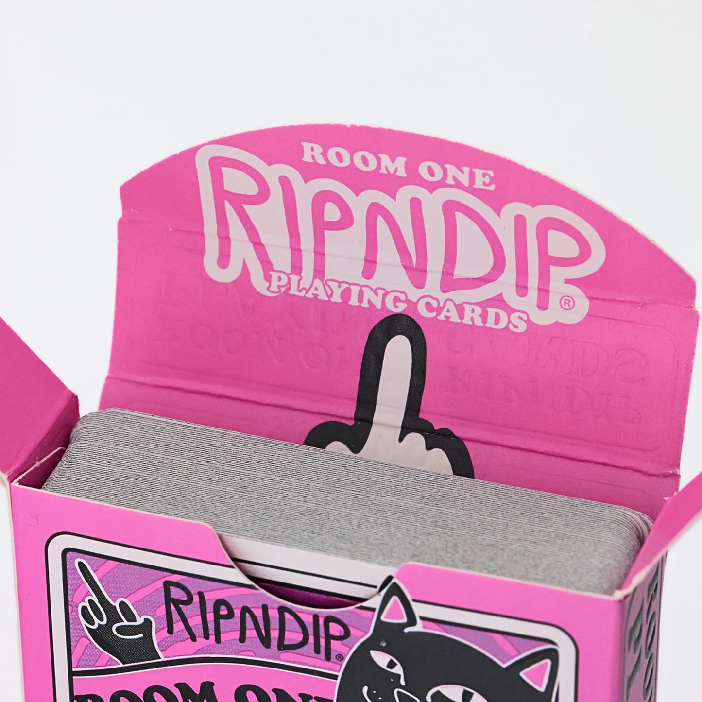 Ripndip Room One X RIPNDIP Playing Cards (Pink Jermal)