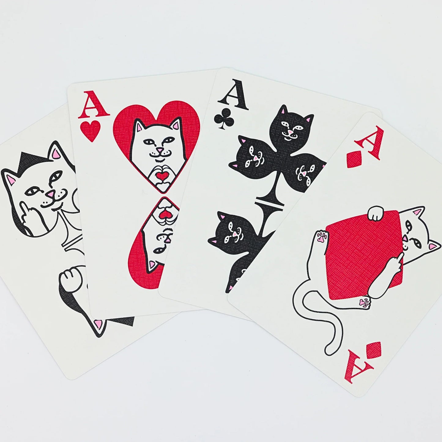 Ripndip Room One X RIPNDIP Playing Cards (Pink Jermal)