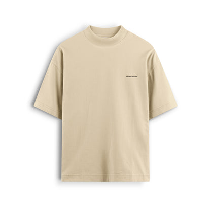 Sassy Classy DR03 Pale Ivory Heavyweight Oversized Tee "Sight"