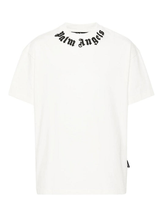 PALM ANGELS Logo Crewneck T-Shirt
