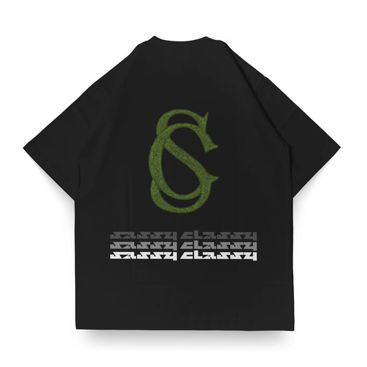 Sassy Classy DR01 black Heavyweigth Oversized tee
