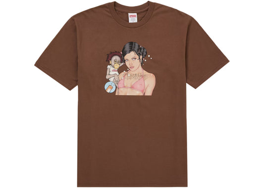 SUPREME Angel Tee Brown