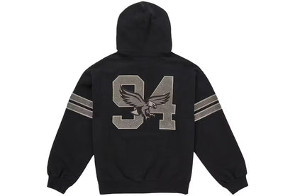 Supreme Rhinestone Eagle Hooded Sweatshirt 'Black'
