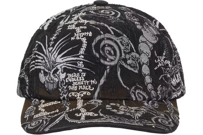 Supreme Wombat Embroidered Mesh Back 6-Panel 'Black'