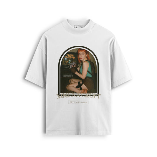 Polo personalizado "Tú como Tomb Raider jugando Tomb Raider"