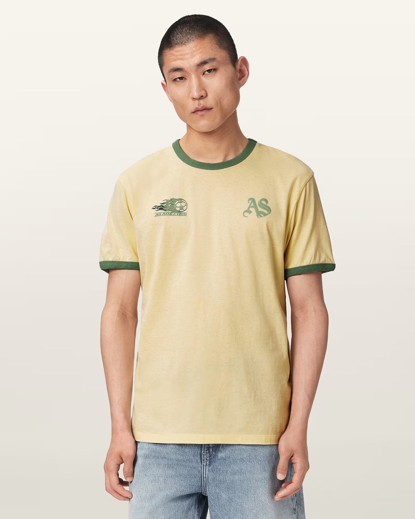 All Saints Brasilia Short Sleeve Soccer T-Shirt