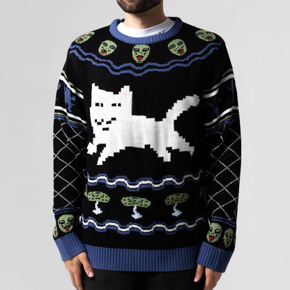 Ripndip Out Of This World Knit Sweater (Black)
