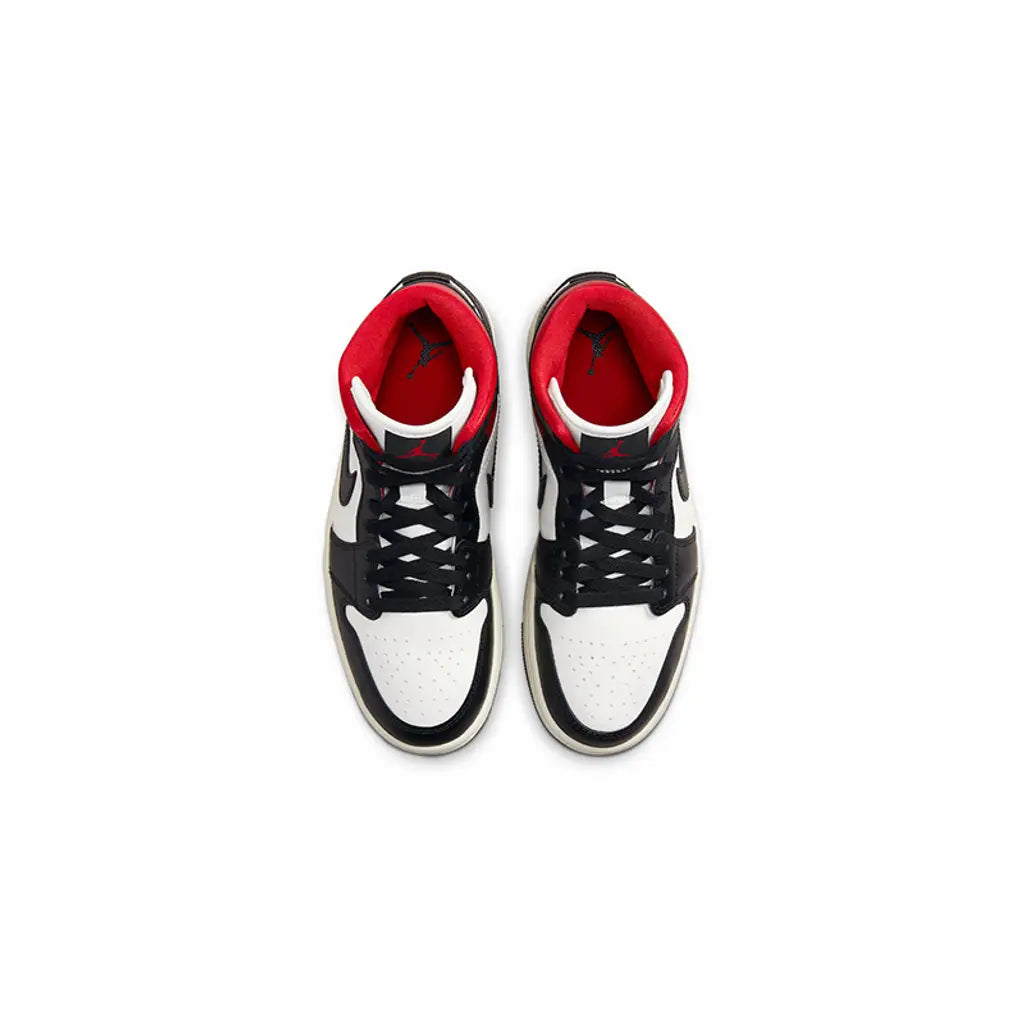 Air Jordan 1 Mid Gym Red Panda