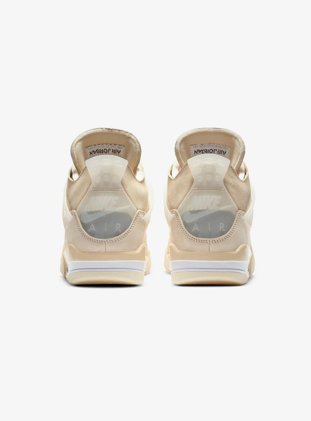 Air Jordan 4 Retro x Off White "Sail"