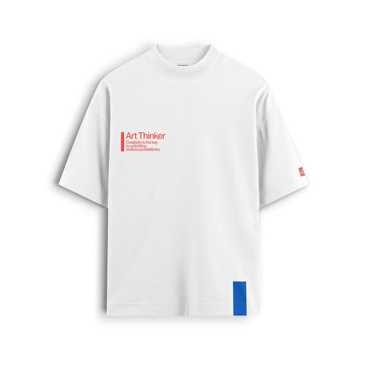 Art Thinker Oversized Heavyweight White