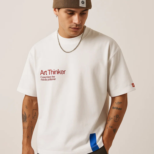 Art Thinker Polo Oversized Grueso