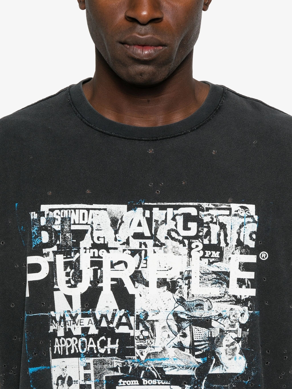 Purple Brand Collage Tee