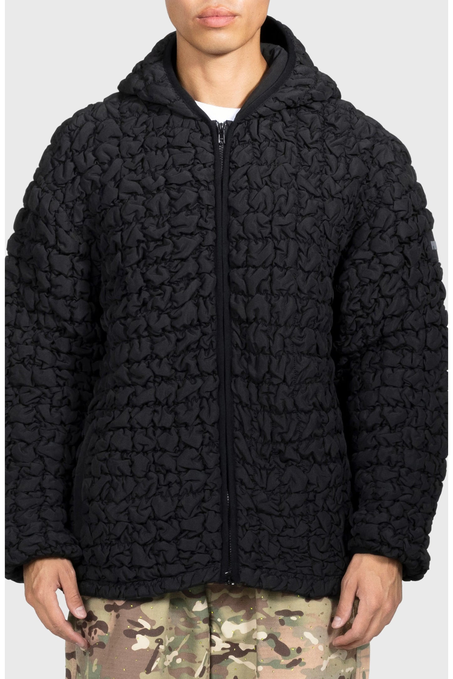 Pleasures Tender Hooded Quilted Puffer Jacket