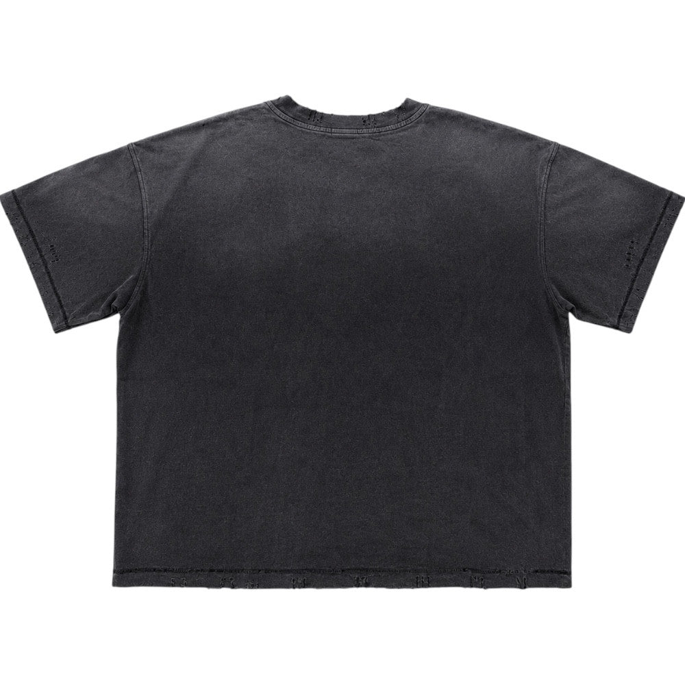Valley Dreams VSU Athletics Dog Basketball Faded Black Tee