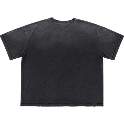 Valley Dreams VSU Athletics Dog Basketball Faded Black Tee