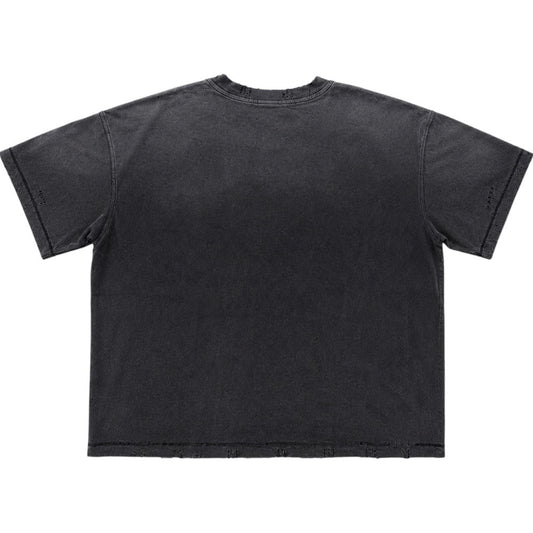 Valley Dreams VSU Athletics Dog Basketball Faded Black Tee
