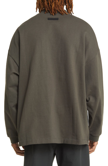Fear of God Essentials Heavyweigth Jersey in Dark Grey