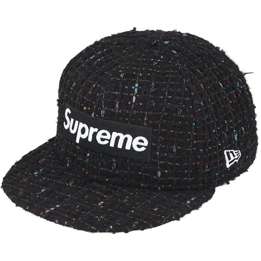 SUPREME Bouclé Box Logo x New Era® in black
