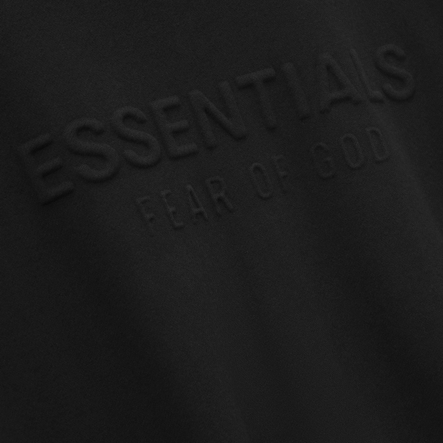 Fear of God Essentials Embossed Classic Fleece Zip-Up Hoodie