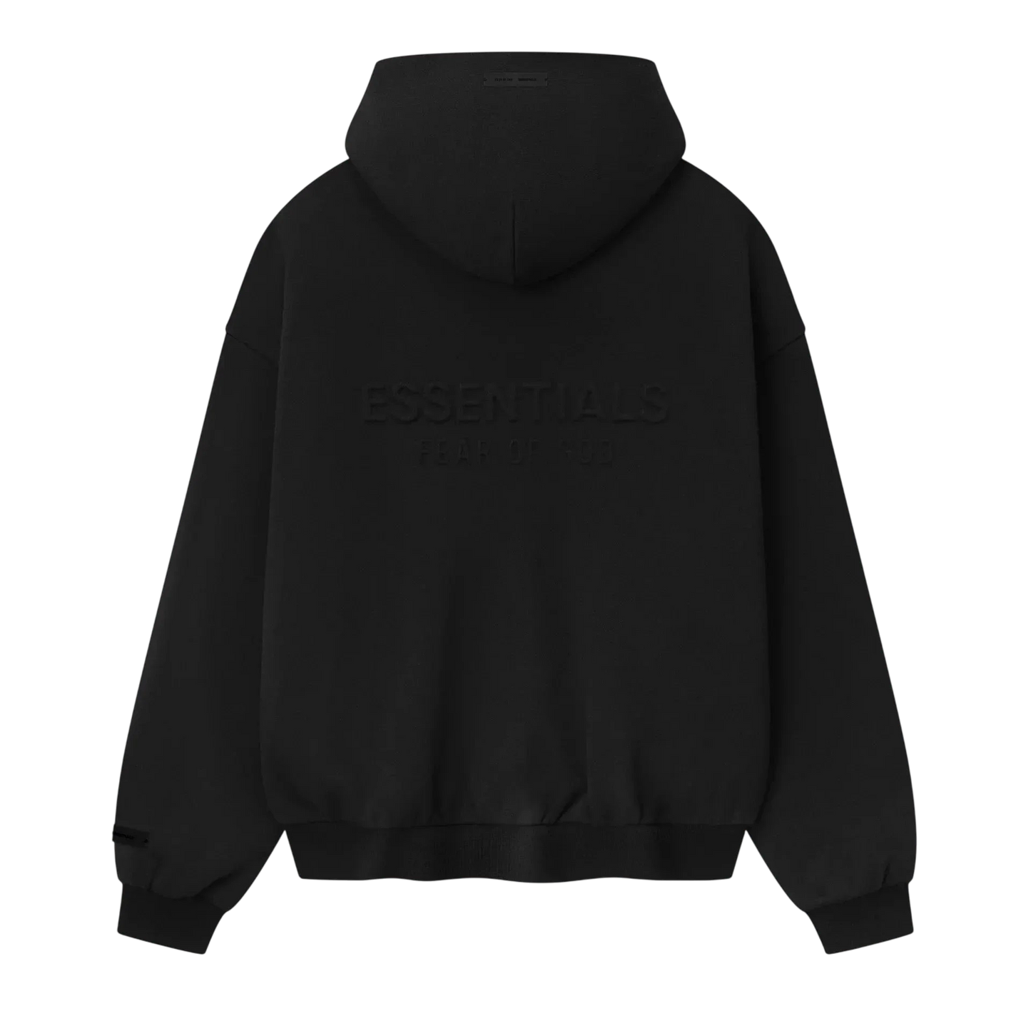 Fear of God Essentials Embossed Classic Fleece Zip-Up Hoodie