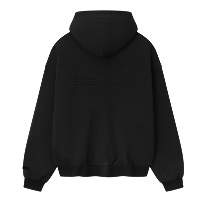 Fear of God Essentials Embossed Classic Fleece Zip-Up Hoodie