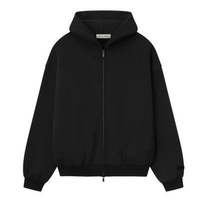 Fear of God Essentials Embossed Classic Fleece Zip-Up Hoodie