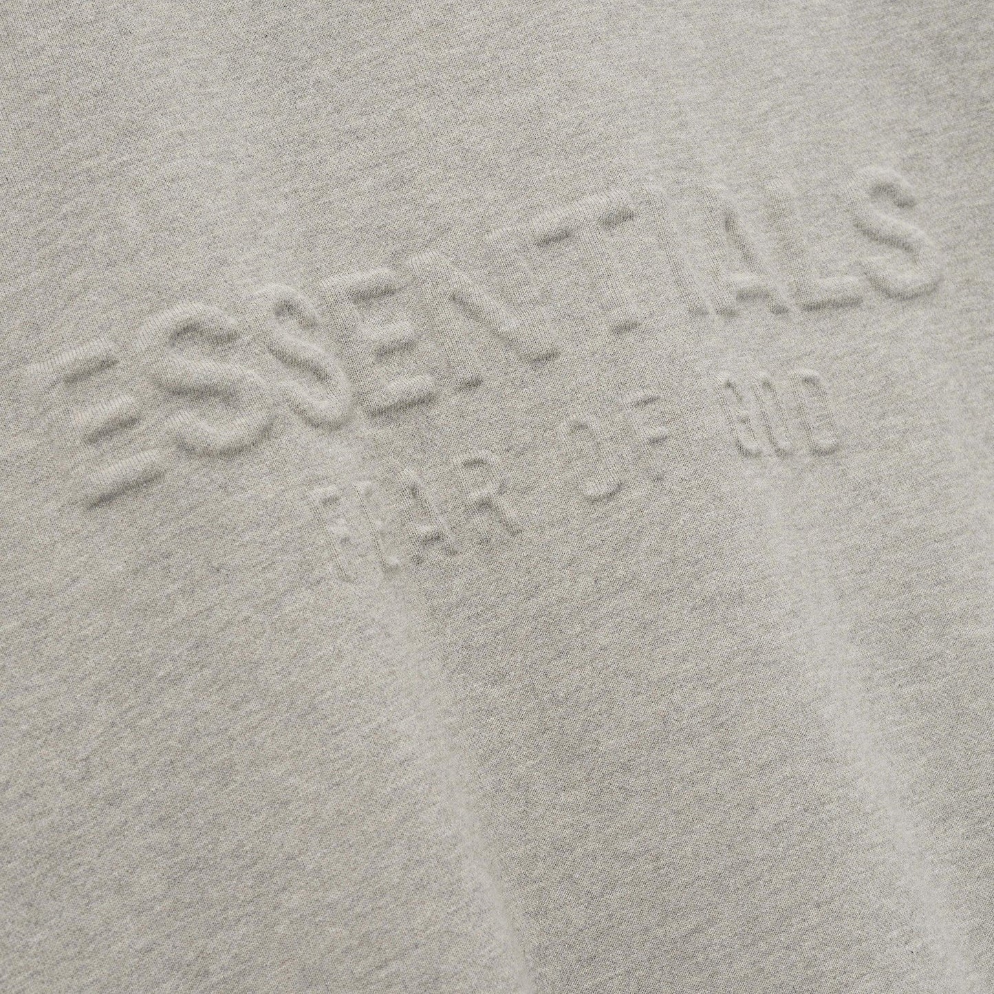 Fear of God Essentials Embossed Classic Fleece Zip-Up Hoodie